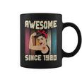 42 Jahre Alt Awesome Seit 1980 42Th Birthday Women's Tassen