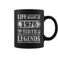 48 Year Old Life Begins 1976 Nascita Delle Leggende 48 ° Compleanno Tazze