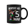 Adesso Ho 5 Anni Maglia Calcio 5 Anni Compleanno Bambino Tazze