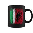 Albania Italia Bandiera Amicizia Italiana Albanese Albania Tazze