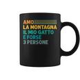 Amo La Montagna Il Mio Gatto E Forse 3 Persone Escursionista Tazze