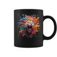 Arcobaleno Leone Animale Grafica Uomo Donna Tazze