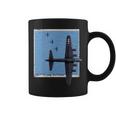 B17 Flying Fortress Ww2 Bomber Airplane Over The Sea Tazze