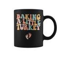 Baking A Little Turkey Thanksgiving Pregnancy Announcement Coffee Mug