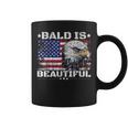 Bald Is Beautiful 4Th Of July Independence Day America Eagle Coffee Mug