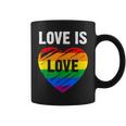 Bandiera Lgbt Cuore Arcobaleno Love Is Love Tazze