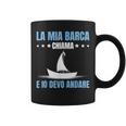 Barca La Mia Barca Chiama Devo Andare Capitano Tazze