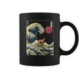Belgian Malinois Japanese Kanagawa Wave Surf Dog Coffee Mug