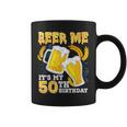 Birra Me It's My 50Th Birthday Beer 50 Anni Compleanno Uomini Tazze