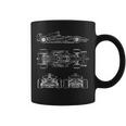 Blueprint Racing Car Formula Progetto Intero Ingegneria Tazze