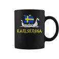 Boat Swedish Flag Swedeniking Ship Karlskrona Tassen