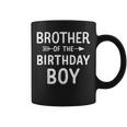 Brother Of The Birthday Boy For Matching Family Party Coffee Mug
