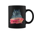 Bulgakov Maestro E Margarita Citazione Cirillica Cat Tazze