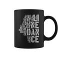 Cadeau Pour Line Dancer Line Dance Tasse
