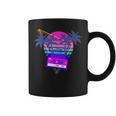 Cassettaaporwave Sunset Anni '90 In Stile Outrun Synthwave Tazze
