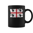 Cerdeña Región Italia Bandera Cruz De San Jorge Cagliari Taza de café
