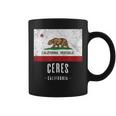 Ceres California Cali City Città Usa Ca Bandiera Tazze