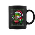 Christmas Frog Eating Ramen Ugly Christmas Sweater Coffee Mug