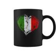 Classico Italia Cuore Bandiera Italiana Elegante Tazze