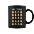 Colección De Muchos Emoticonos Divertidos Lindos Y Divertidos Taza de café