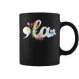 Comma La Floral Kamala Harris President 2024 Coma La Flowers Coffee Mug