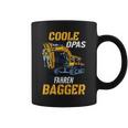 Coole Opas Fahren Bagger Digger Driver Grandpa Tassen