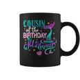 Cousin Of The Birthday Mermaid Family Matching Party Squad Coffee Mug