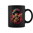 Crâne En Sucre Jour Des Morts Dia De Los Muertos Mariachi Tasse