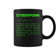 Cyberpunk Word Definition Cyberpunk Taza de café