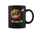Dabbing Basketball Ball Boys Sports Player Coffee Mug