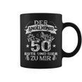 Der Angelkönig Ist 50 Jahre Birthday Fishing & Beer Fisherman S Tassen