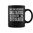 Dipendente Alcool Titolare -Ino Regalo Divertente Per Bere Tazze