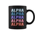 Divertido Regalo Nombre Alfa Personalizado Primer Nombre Taza de café