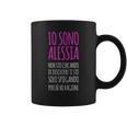 Donna Alessia Regalo Compleanno Divertente Con Nome Tazze