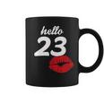 Donna Hello 23 Anni Regali Di Compleanno Per Le Donna Compleanno Con Collo A Tazze
