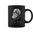 Donna Scienziato Charles Darwin Teoria Dell'evoluzione Ritratto Con Collo A Tazze
