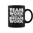 Donna Teamwork Makes The Dream Work Con Collo A Tazze
