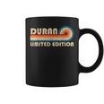 Duran Surname Retrointage 80S 90S Birthday Reunion Tazze