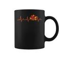 Ekg Heartbeat Turkey Nurse Nursing School Fall Thanksgiving Coffee Mug