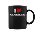 Me Encanta El Capitalismo Taza de café