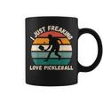 Me Encanta El Pickleballintage Me Encanta El Pickleball Taza de café