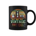 Est1982Intage Retro Compleanno Divertente Musica Tech Humor Tazze