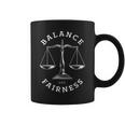 Estoico Equilibrio Justicia Estoicismo Cita Fresco Motivacional Taza de café