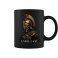 Estoico Greco Romano Soldado Épico Amor Fati Antiguo Estoicismo Griego Sin Mangas Taza de café