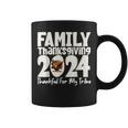 Family Thanksgiving 2024 Crew Dabbing Turkey Group Matching Coffee Mug