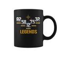 Football Vintage Pittsburgh Legends Signatures Coffee Mug