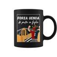 Forza Genoa Padre In Figlio In Coppia Stadio Tifosi Bambini Tazze