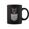 Frenchie Francese Bulldog Tasca Sul Petto Tazze