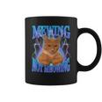 Cat Meme With Meowing Looksmax Meowing Cat Coffee Mug