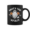 Cheerleader Ghost Halloween Cheer Mom Cheerleader Coffee Mug